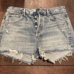BRAND NEW AGOLDE JEAN SHORTS